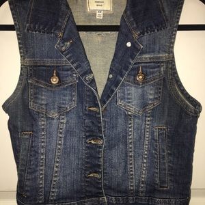 Denim vest